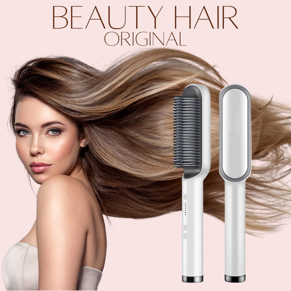 Escova Alisadora Premium (Original) 3 em 1 - Beauty Hair - viya-stores