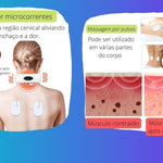 Massageador Pescoço - Massageador Cervical  c/ Eletrodo - viya-stores