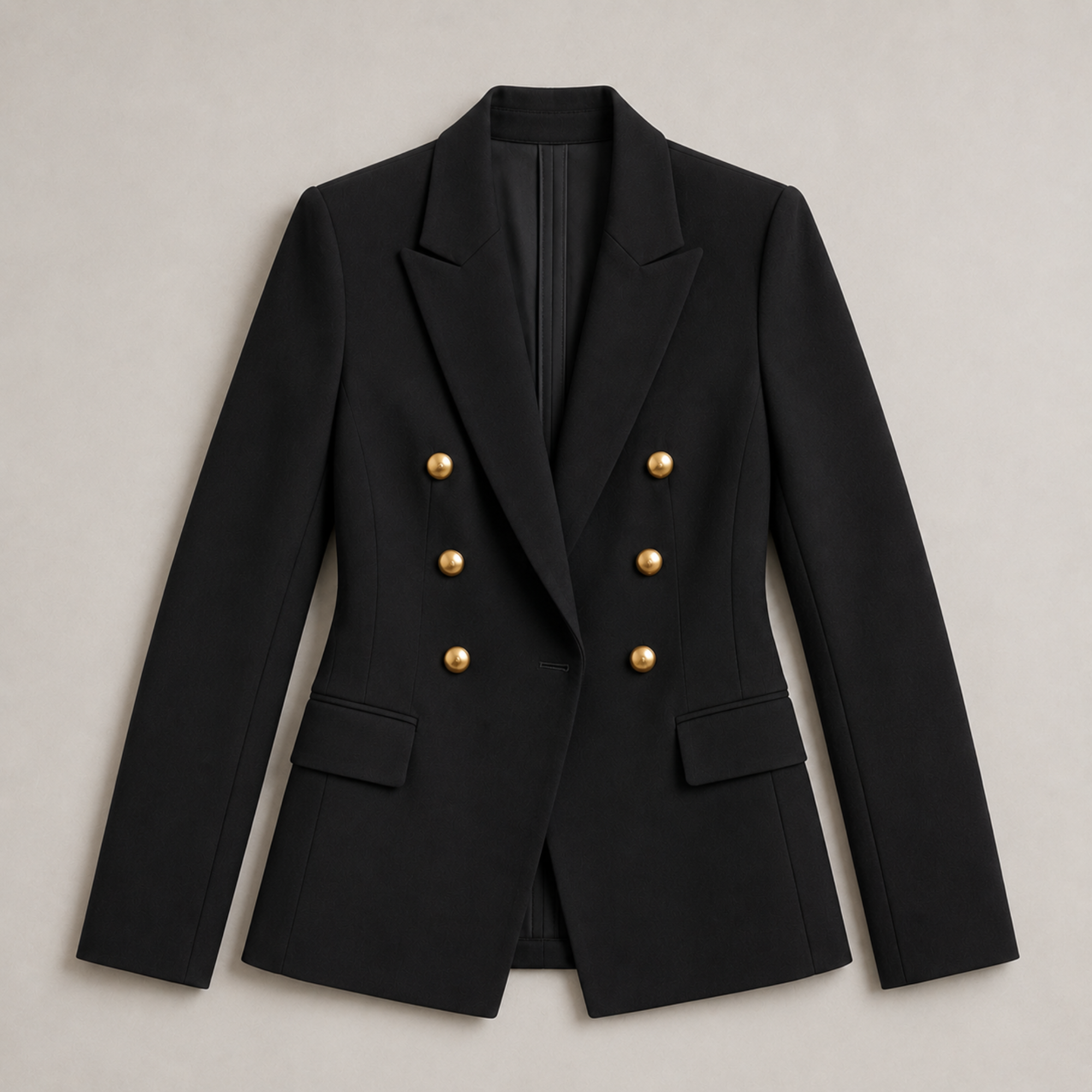 Blazer Feminino Preto Elegante de Alfaiataria | VIYA