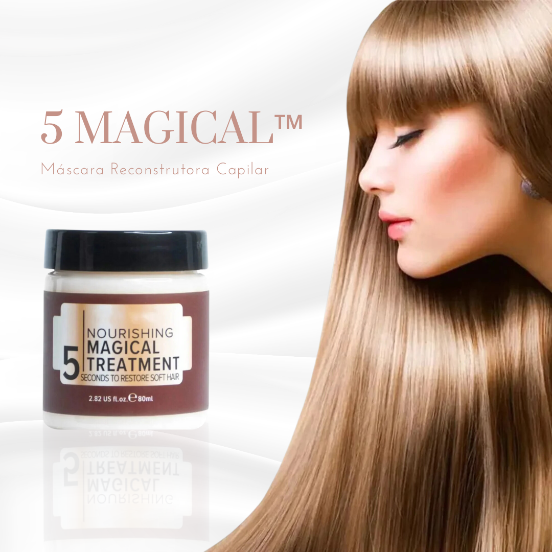5 MAGICAL™ Máscara Reconstrutora Capilar  - PROMOÇÃO DE PÁSCOA (50% DE DESCONTO)