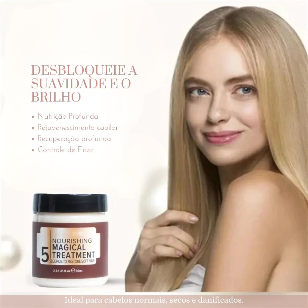 5 MAGICAL™ Máscara Reconstrutora Capilar  - PROMOÇÃO DE PÁSCOA (50% DE DESCONTO)