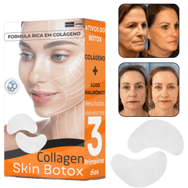 Collagen Skin Botox™ - Colágeno + Ácido Hialurônico OFERTA 🎁 (50% DE DESCONTO) + BRINDE