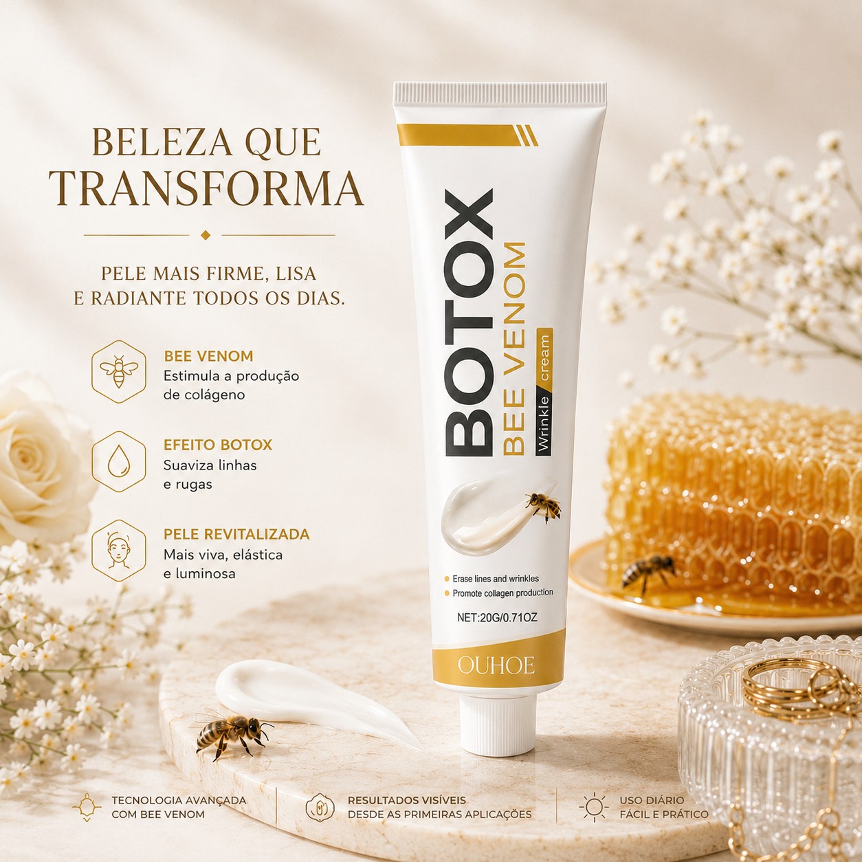 BotoxLux™ Creme Lifting com Peptídeos