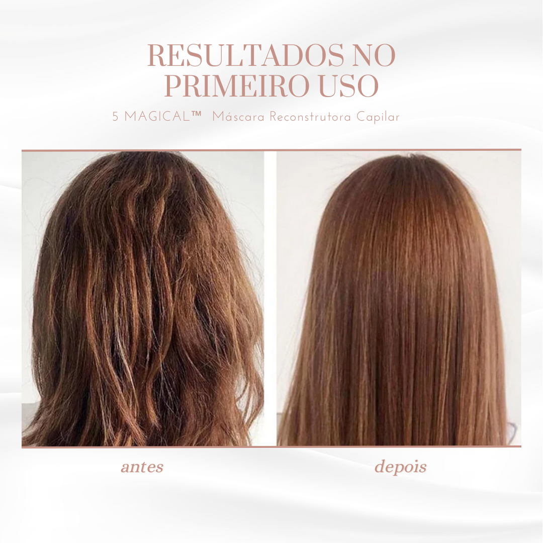 5 MAGICAL™ Máscara Reconstrutora Capilar  - PROMOÇÃO DE PÁSCOA (50% DE DESCONTO)