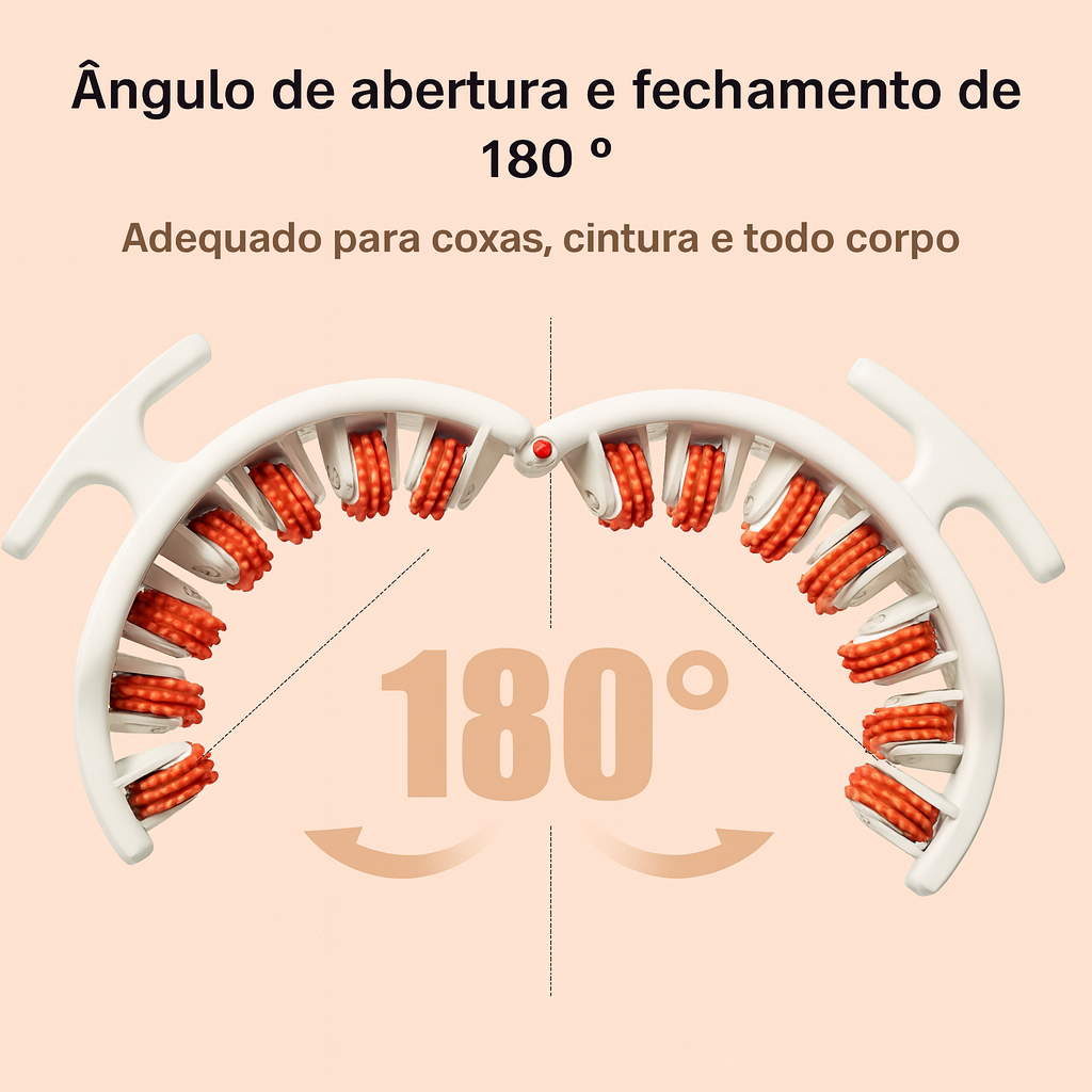 Drena Roller – Massageador Linfático para Lipedema e Celulite