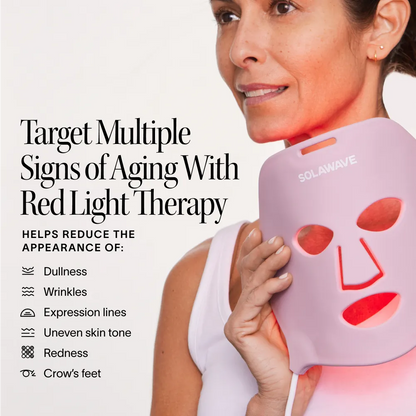 Wrinkle Retreat Red Light Therapy Face Mask