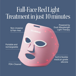 Wrinkle Retreat Red Light Therapy Face Mask