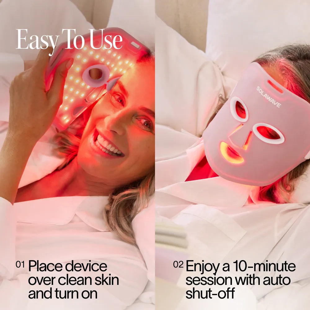 Wrinkle Retreat Red Light Therapy Face Mask