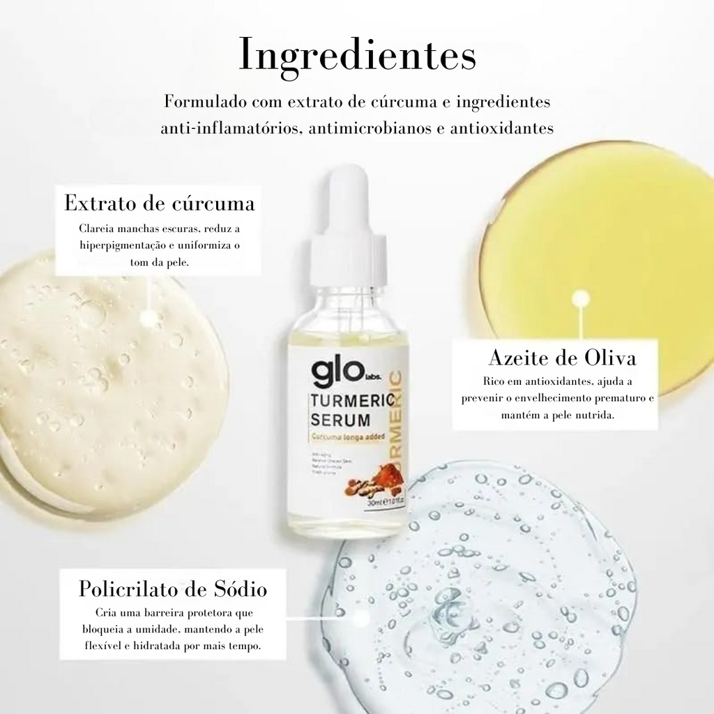 Turmeric Sérum® - Corretor de Manchas Escuras