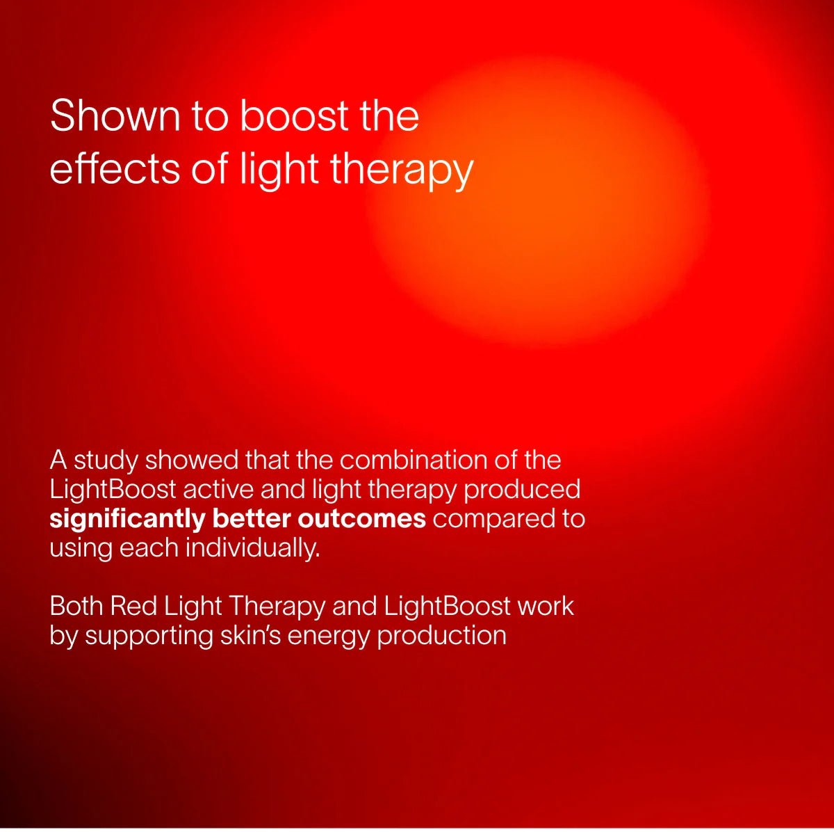 Light Therapy Boosting Face & Neck Cream