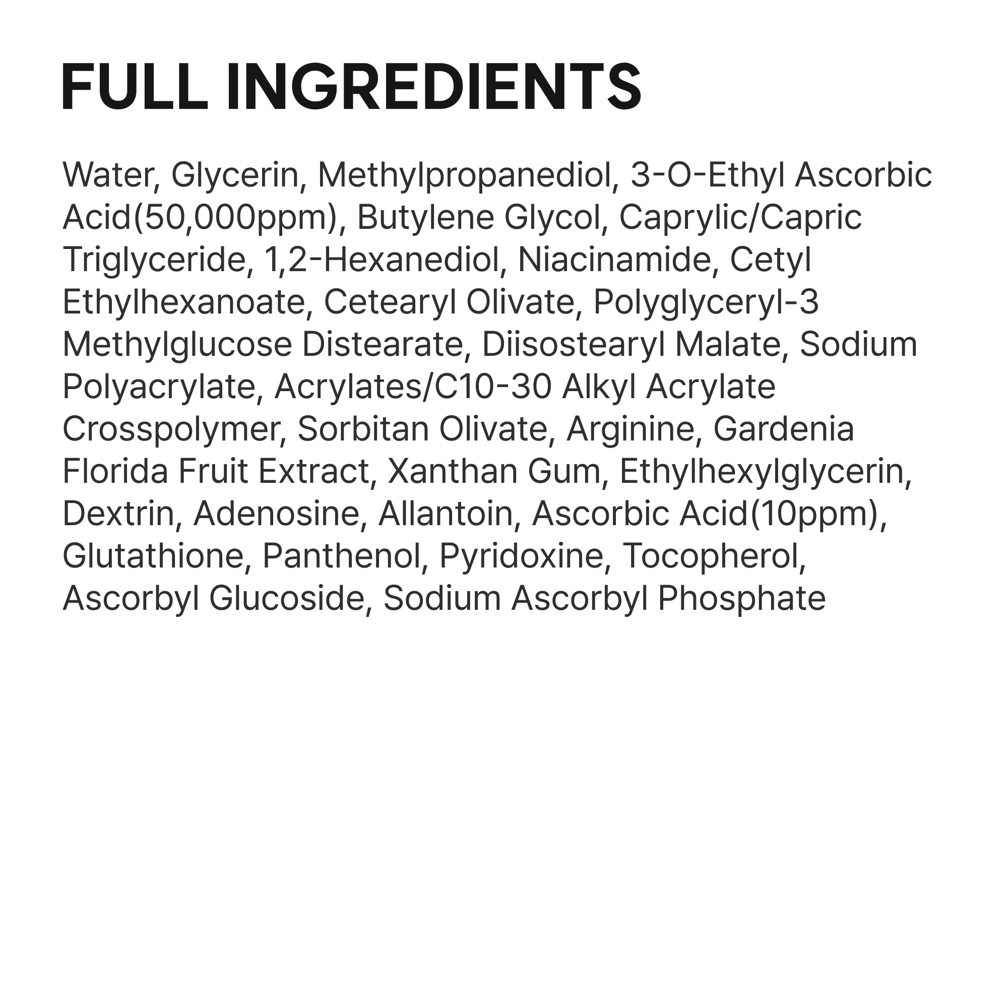 Vitamin C Retinal Booster Shot