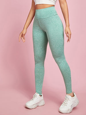 SHEIN PETITE Simples Desportivo Leggings Femininas - viya-stores