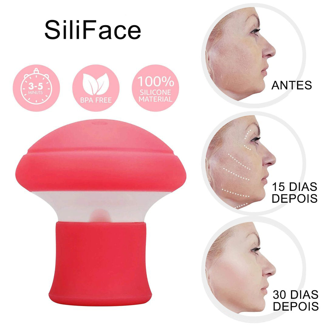 Silicone Face V Anti-Papadas e Rugas - SiliFace - viya-stores