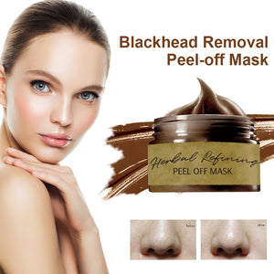 Herbal Refining Peel-off Mask blackheads Removal Pore Shrink Hydrating Moisturizing Oil Control Mask