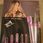 Escova Secadora Alisa e Modela 5 em 1 – Easy Magic