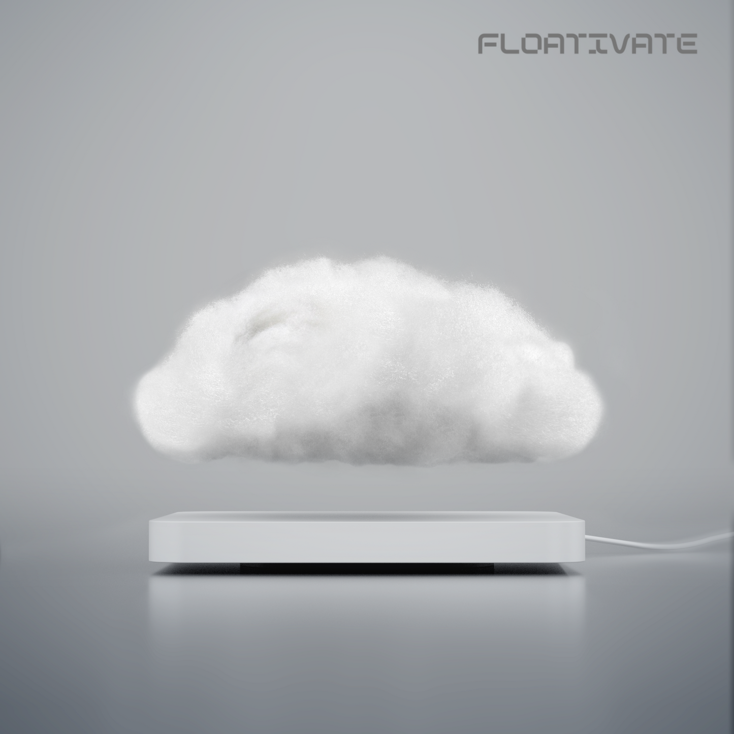 Luminária Flutuante Nuvem - COM SOM DA CHUVA - viya-stores