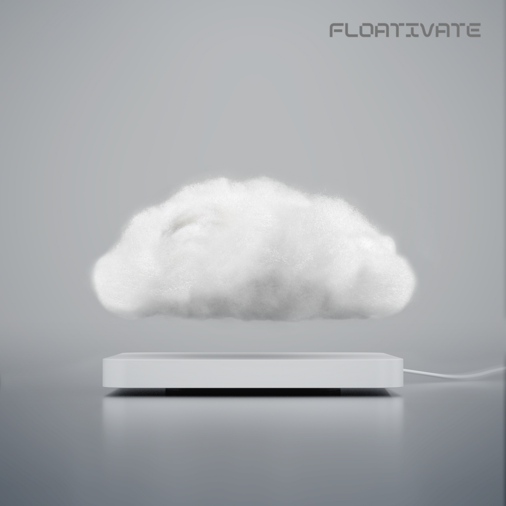 Luminária Flutuante Nuvem - COM SOM DA CHUVA - viya-stores
