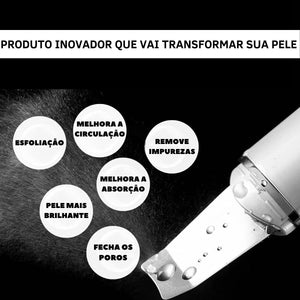 Aparelho Peeling Ultrassônico Limpeza Facial – Pele Radiante - viya-stores