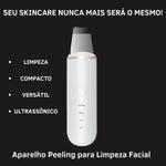 Aparelho Peeling Ultrassônico Limpeza Facial – Pele Radiante - viya-stores
