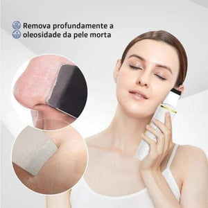 Aparelho Peeling Ultrassônico Limpeza Facial – Pele Radiante - viya-stores