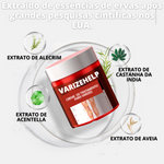 Creme Para Varizes Efeito Imediato VarizeHelp - viya-stores
