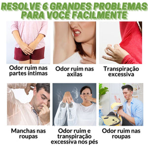 Antitranspirante e Antiodor Corporal – Long Power
