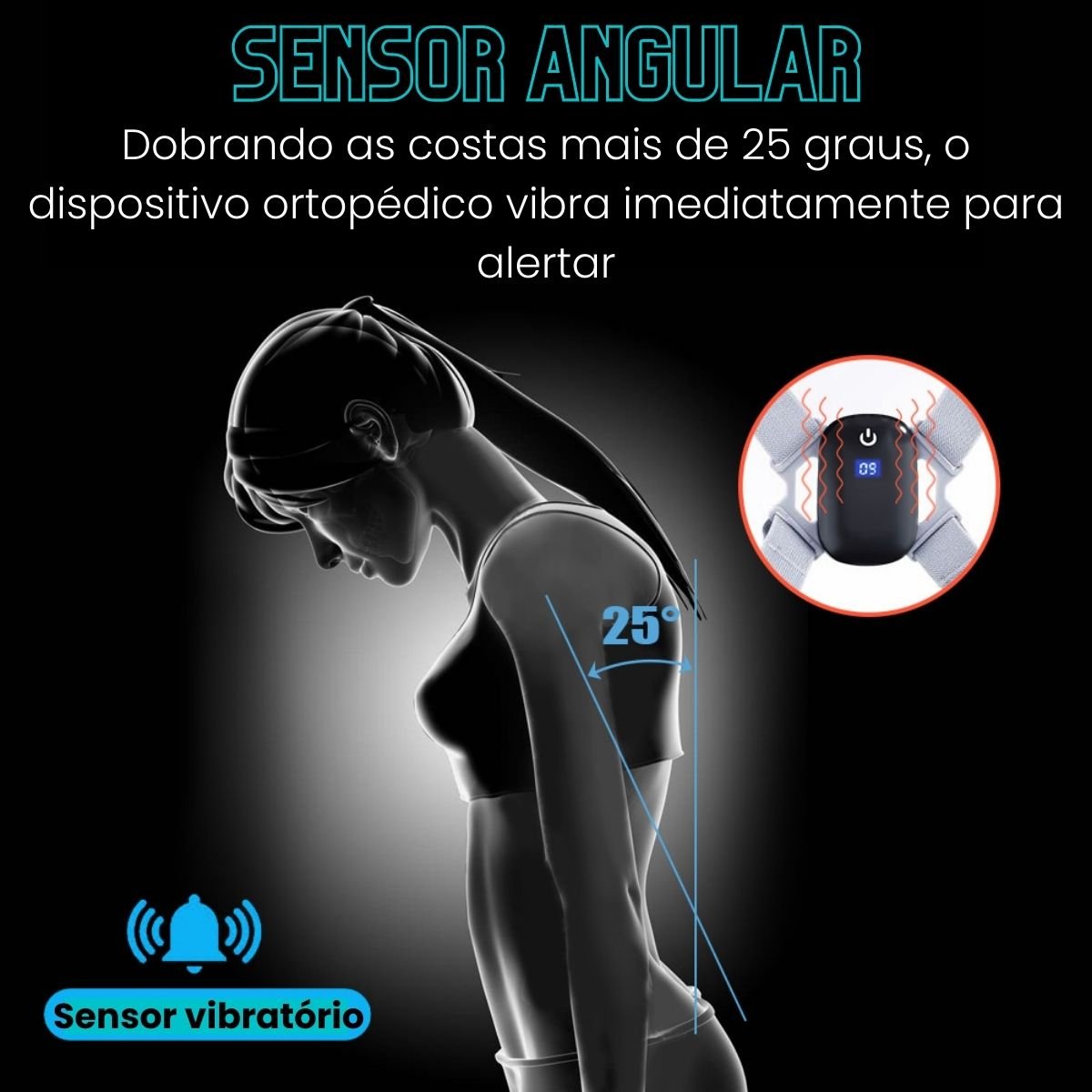 Corretor Postural Inteligente – Right Posture - viya-stores