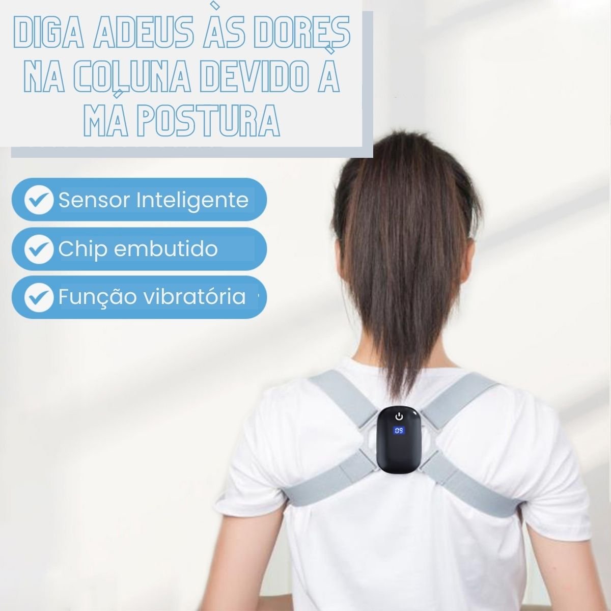 Corretor Postural Inteligente – Right Posture - viya-stores