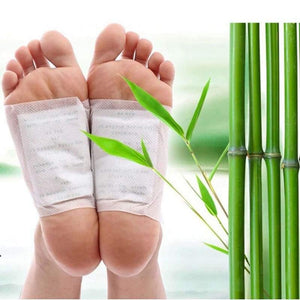 Adesivos Detox Para os Pés Detoxtape - 80 Peças (40 Adesivos Detox + 40 Adesivos de Fixação) - viya-stores