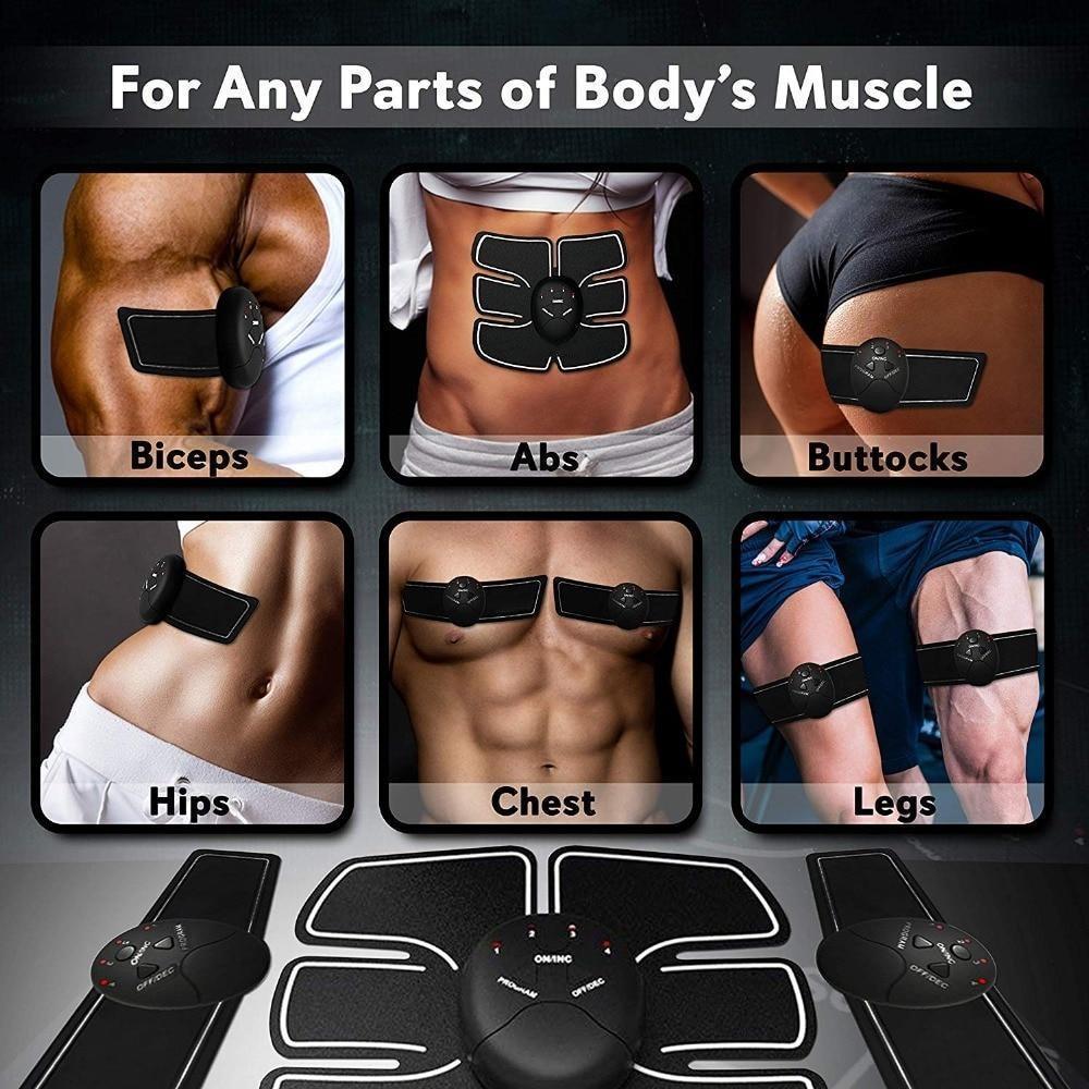 Estimulador e Tonificador Muscular Fitness - Emagreça Abdômen e Braços - viya-stores