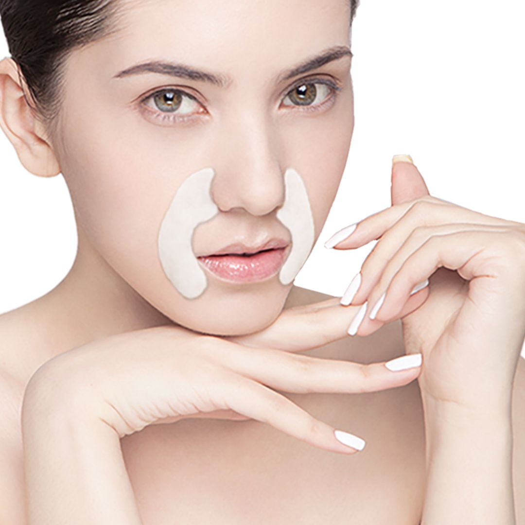 Kit 10 Pares Adesivo Anti-rugas Nasolabial com Micro-agulhas – Firm Skin - viya-stores