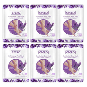 Kit 6 Pares de Meia Esfoliante Para Pés - Máscara Peeling Esfoliante Para Pés - viya-stores