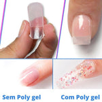 Kit Alongamento de Unhas Polygel Completo - Cabine de Secagem Rápida GRÁTIS - viya-stores