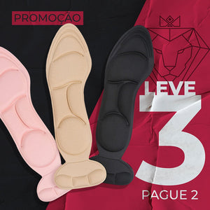 Kit Palmilhas Ortopédicas Feeling Comfort - viya-stores