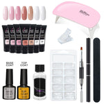 Kit Alongamento de Unhas Polygel Completo - Cabine de Secagem Rápida GRÁTIS - viya-stores