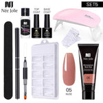 Kit Alongamento de Unhas Polygel Completo - Cabine de Secagem Rápida GRÁTIS - viya-stores