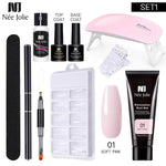 Kit Alongamento de Unhas Polygel Completo - Cabine de Secagem Rápida GRÁTIS - viya-stores