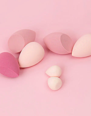 Kit: 7 Esponjinhas Rosa de Maquiagem BBB CREAM no Pote - viya-stores