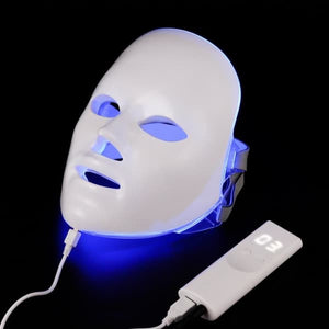 Máscara de Led Rejuvenescedora - Antirrugas e Acnes - viya-stores