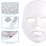 Máscara de Led Rejuvenescedora - Antirrugas e Acnes - viya-stores