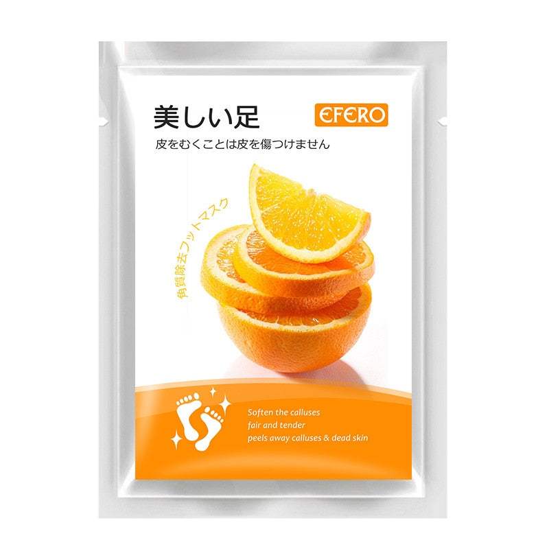 Foot Peeling Mask - Máscara Peeling Esfoliante Para Pés - 1 Par - Meia Esfoliante Para Pés - viya-stores