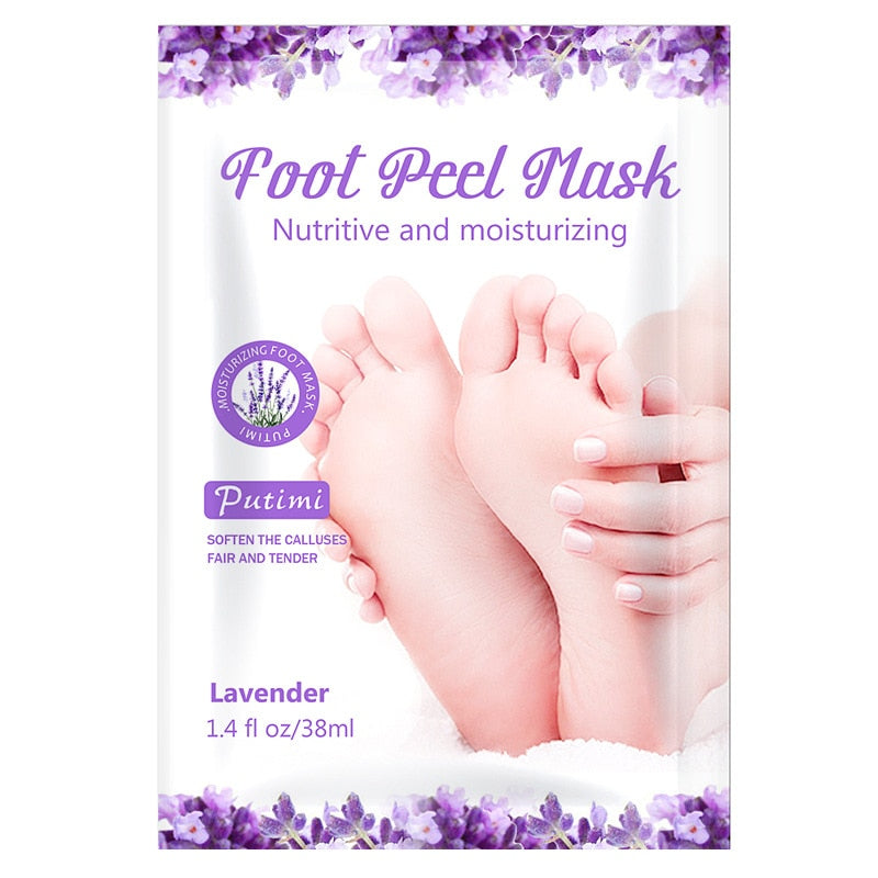 Foot Peeling Mask - Máscara Peeling Esfoliante Para Pés - 1 Par - Meia Esfoliante Para Pés - viya-stores