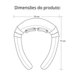 Massageador Pescoço - Massageador Cervical  c/ Eletrodo - viya-stores