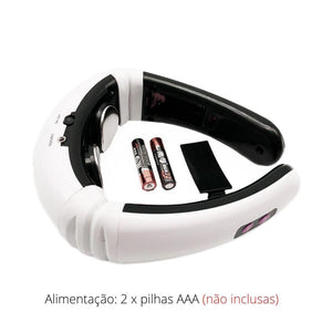 Massageador Pescoço - Massageador Cervical  c/ Eletrodo - viya-stores