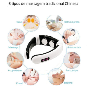 Massageador Pescoço - Massageador Cervical  c/ Eletrodo - viya-stores