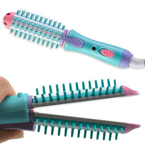 Mini Escova Alisadora e Secadora 2x1 - Perfect Hair - viya-stores