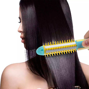 Mini Escova Alisadora e Secadora 2x1 - Perfect Hair - viya-stores