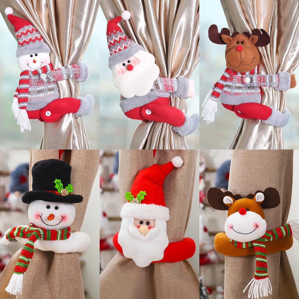 Prendedor de cortinas Natal  - unidade