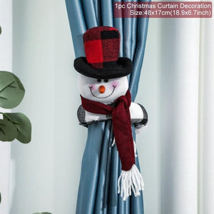 Prendedor de cortinas Natal  - unidade