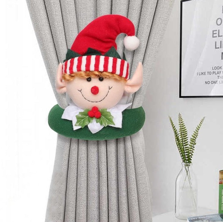Prendedor de cortinas Natal  - unidade